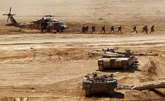 Quân đội Israel tập trận